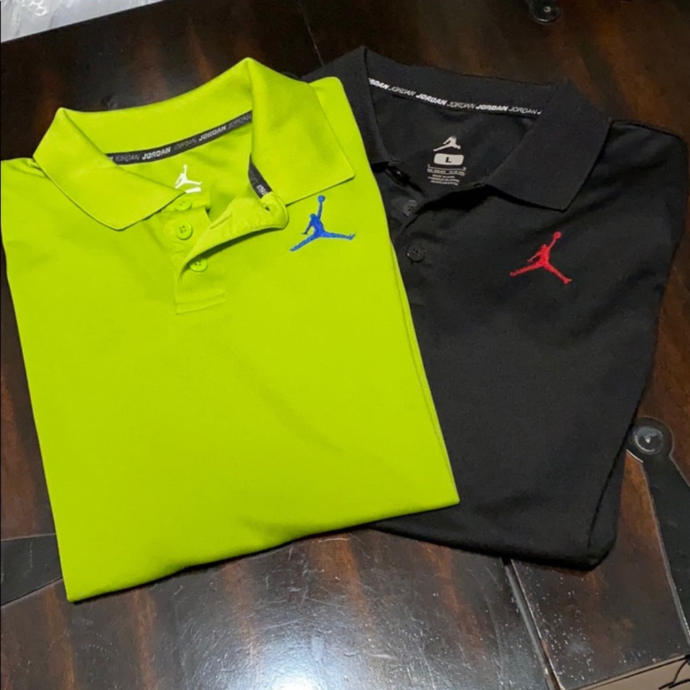 Jordan short sleeve polos